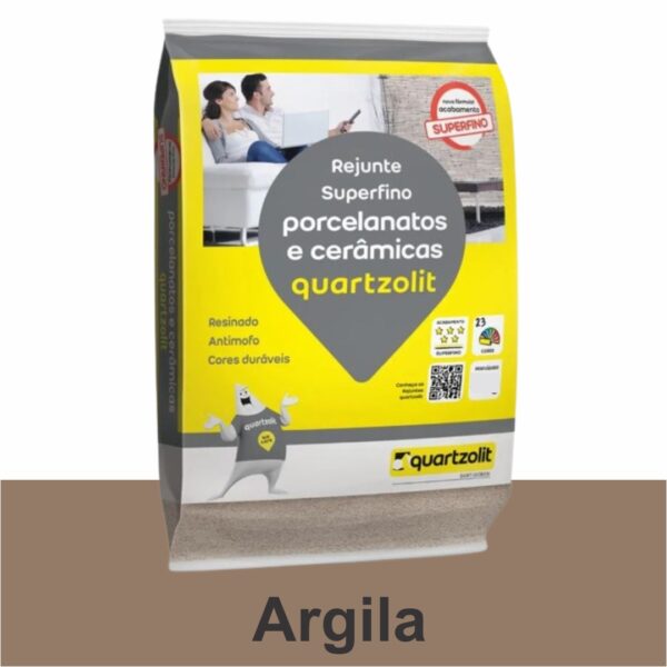 REJUNTE PORCELANATO FLEX 1KG ARGILA QUARTZOLIT
