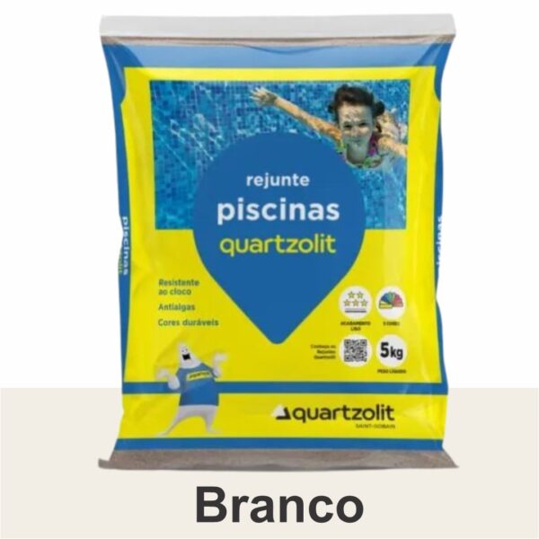 REJUNTE PISCINA FLEX 5KG BRANCO QUARTZOLIT