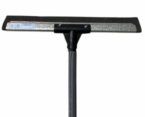 RODO METAL 35 CM COM CABO DE MADEIRA 3 BOCAS