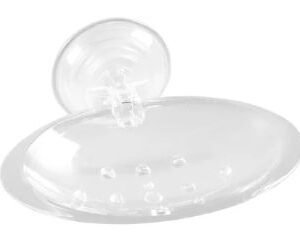 SABONETEIRA COM VENTOSA CRISTAL ASTRA AV/SAB
