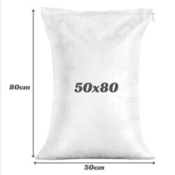 SACO EMBALAGEM RAFIA PARA ENTULHO 50 X 80 C/5UN