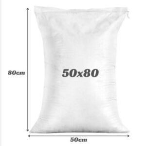SACO EMBALAGEM RAFIA PARA ENTULHO 50 X 80 C/5UN