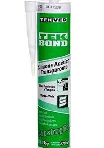 SILICONE TRANSPARENTE ACETICO 270ML TEK BOND