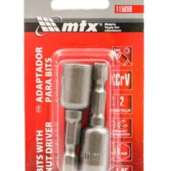 SOQUETE MAGNETICO 1/4" SEXT.08MM UN 115699 MTX