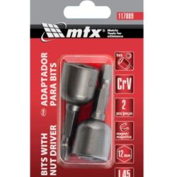 SOQUETE MAGNETICO 1/4" SEXT.12MM UN 117889 MTX