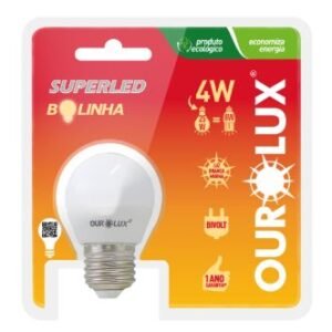 SUPERLED S30 4W BOLINHA BIV 2700K OUROLUX 20005