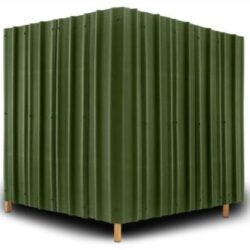 TAPUME ECOLOGICO VERDE 200 CM X 97 CM ONDULINE#