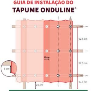 b9b0d89f-ff6c-4e83-a6df-f50fa820e933 TAPUME ECOLOGICO VERDE 200 CM X 97 CM ONDULINE#