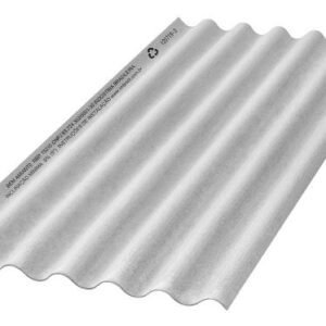 TELHA ONDULADA FIBROCIM. 3,66 X 1,10 6MM CONFIBRA*