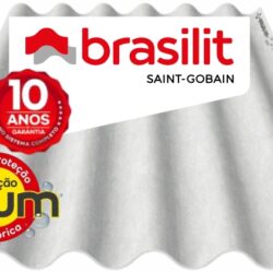 TELHA ONDULADA FIBROCIMENTO 6MM 3,05X1,10M BRASILIT (PROMO)
