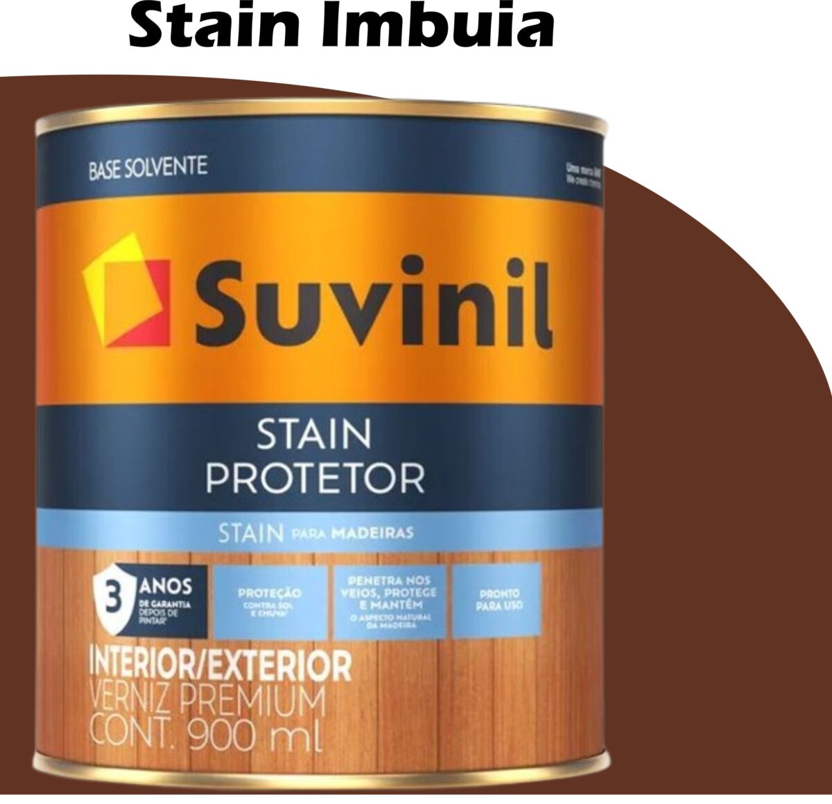 73b8777e-c07f-4ed7-8f28-fb882ca116cb VERNIZ STAIN PROTETOR 3,6L IMBUIA SUVINIL