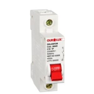 DISJUNTOR DIN UNIP 1X50A (C) OUROLUX 26045