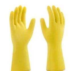 LUVA LATEX AMARELA T. 9 (G) - PLASTCOR