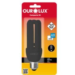 LAMPADA LUZ NEGRA OUROLUX 20W 01290