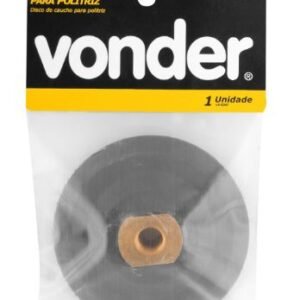 bb67b19e-b36f-419f-80da-2f1be7220c9f DISCO BORRACHA 4" PARA POLITRIZ VELCRO VONDER 6099004000