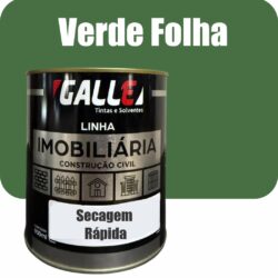 ESMALTE SINTETICO SECAGEM RAPIDA BRILHANTE 0,9L VERDE FOLHA GALLE