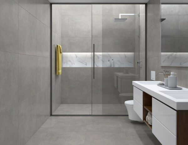 PISO HOUSE COLOR CINZA ACETINADO RETIFICADO 60X60 FORMIGRES (2,15)