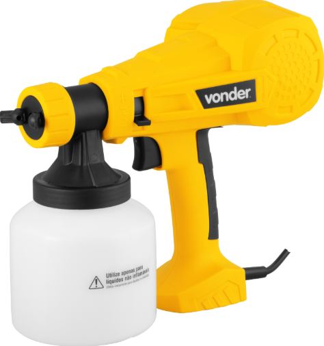 PISTOLA PINTURA ELETRICA PEV400 127V VONDER 6220400127