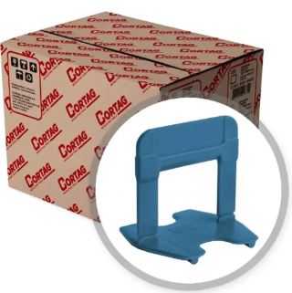 ESPACADOR NIVELADOR 1,0 MM ECO (AZUL) - C/500 CORTAG 62404