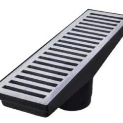 GRELHA ALUMINIO ESCOVADA CAIXA COLETORA 20X50 PRIME ALUMINIO