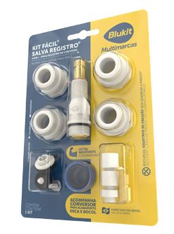 KIT FACIL P/ REGISTRO 9 EM 1 PPS BLISTER BLUKIT 061403 (SALVA REGISTRO)