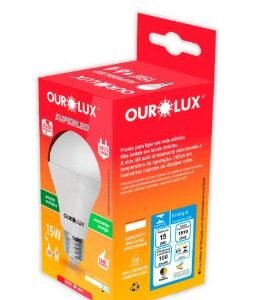 SUPERLED ALTA POTENCIA 15W BIV 3000K OUROLUX 20395