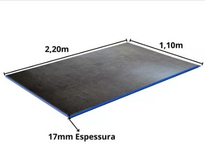 MADEIRITE PLASTIFICADO 17MM 110X220CM