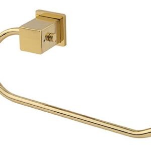 PORTA TOALHA ROSTO SEMI LUXO SQUARE GOLD BR RAINHA 216731