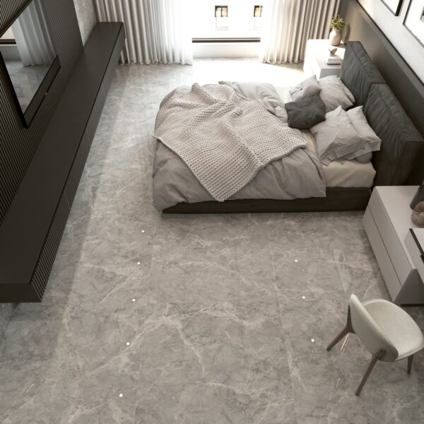 PORCELANATO EGEO GREY POLIDO RET. 119X119 GAUDI (2,83)