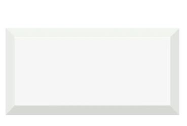 REVESTIMENTO FACHADA CERAL 10X20 BRANCO BRILHANTE (1,04) - ENC