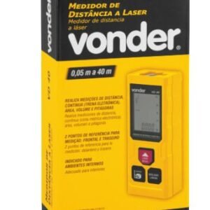 e360f489-995f-417d-b07e-f49fe261e908 MEDIDOR DISTANCIA TRENA LASER 40M VD40 VONDER 3820040040