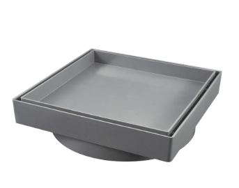 RALO INVISIVEL 10CM X10CM CINZA - RF MAX