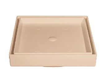 RALO INVISIVEL 10CM X10CM BEGE - RF MAX