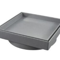 RALO INVISIVEL OCULTO 15CM X15CM CINZA - RF MAX