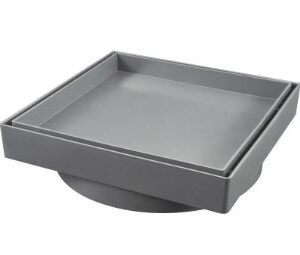 RALO INVISIVEL OCULTO 15CM X15CM CINZA - RF MAX
