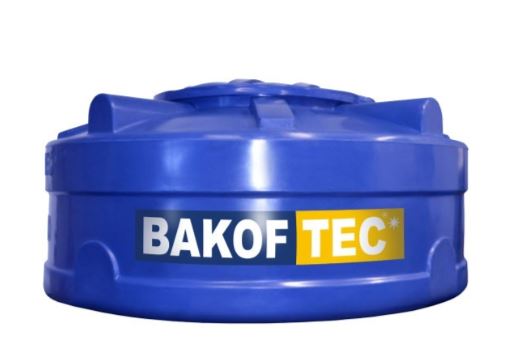 CAIXA TANQUE D'AGUA POLIETILENO 500LT C/TAMPA CLIC BAKOF