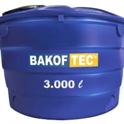 CAIXA D'AGUA 3000L POLIETILENO COM TAMPA BAKOF (3.000L)