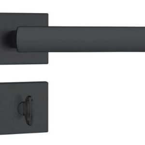 FECHADURA ROSETA QUAD PRETO FOSCO (35) 833/35 BANHEIRO STAM 41760