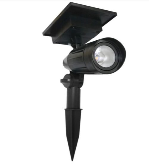 8046b38b-572c-4f74-8963-663e77e17dc4 ESPETO LED SPOT SOLAR 3W 50LM VERDE OUROLUX 05886