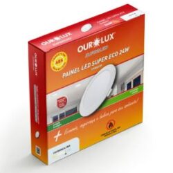 PAINEL LED RED EMBUTIR ECO 24W 6500K BIV OUROLUX 02905