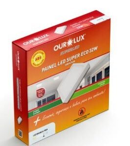 PAINEL LED QUAD SOBREPOR ECO 32W 6500K BIV OUROLUX 02914