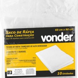 SACO RAFIA PARA ENTULHO C/10 60X90CM VONDER 8099600900