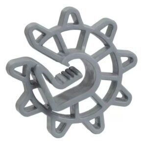 ESPACADOR CIRCULAR COLUNA 3CM ROSETA PVC