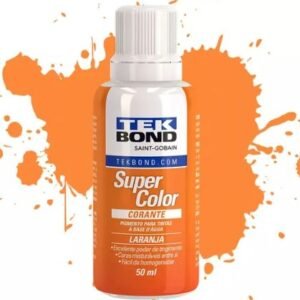 CORANTE LIQUIDO SUPER COLOR 50ML LARANJA TEKBOND