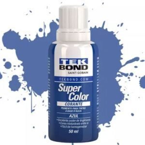CORANTE LIQUIDO SUPER COLOR 50ML AZUL TEKBOND