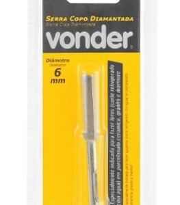 BROCA PARA PORCELANATO (SC) 6MM DIAMANTADA VONDER 3617000006