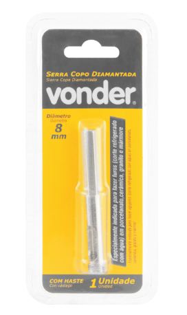 BROCA PARA PORCELANATO (SC) 8MM DIAMANTADA VONDER 3617000008