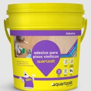 COLA ADESIVO PARA PISOS VINILICOS BRANCO 18L QUARTZOLIT