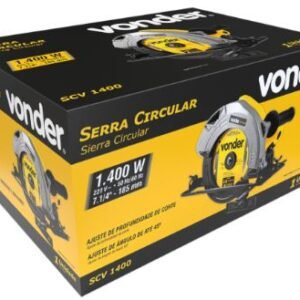 SERRA CIRCULAR 7.1/4 SCV1400 1400W 220V VONDER 6001140230