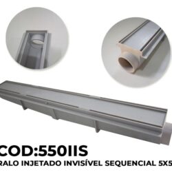 RALO LINEAR INJETADO SEQUENCIAL INVISIVEL 5X50CM PRIME 550IIS